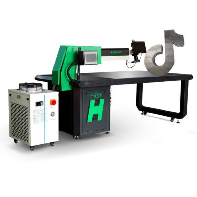 China Building Material Stores Stainless Steel Channel Letters Welding Machine / YAG Laser Welding Machine Manufacturer for sale