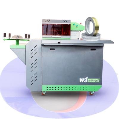 China Printing Stores Channel Letter Bending Machine Aluminum Metal Advertising SS Sign Making Machine for sale