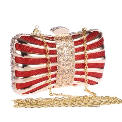 China Luxury clutch bags fashion Nigeria shoes and party bag clutch set metal luxury connector compatible for sale