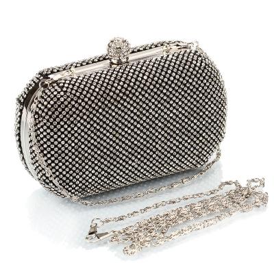 China Fashoion Hotsale Women Luxury Crystal Hand Shoulder Bag Rhinestones Clutch Evening Clutch Bag For Lady Diamond Beautiful Wallet Purse for sale