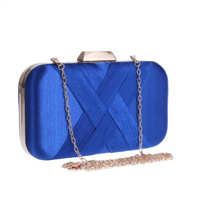 China Fashoion Colored Evening Clutches Clutches For Women Clutch Purse Wedding Party Silk Handbag for sale