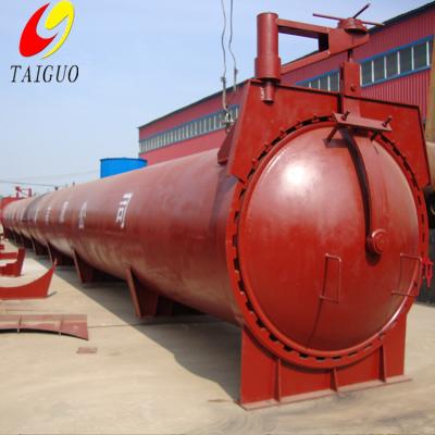 China Wood Pellet Impregnation Autoclave Industrial Autoclave Machine for sale