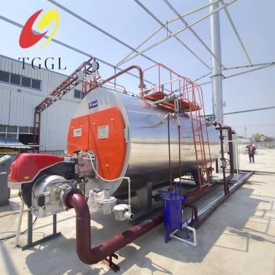 China Industry Steam Boiler Automatic WNS 5 Ton Steam Boiler Industrial Gas Boiler Price zu verkaufen