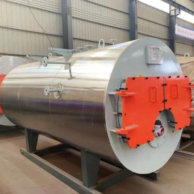 China Horizontal 4 Ton Remote Controlled Wns Oil-gas Steam Boiler For Wood Processing for sale