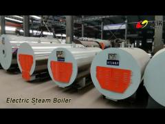 Industrial Electric Steam Boiler Horizontal Low Pressure High Efficiency