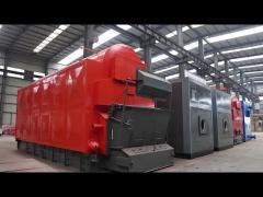 1-20t/H Chain Grate Biomass Steam Boiler Horizontal For Paper Making