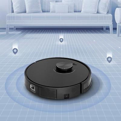 China Tuya Smart Control 360 Vision Laser Radar WIFI APP Robotic Clean Robot Vacuum Cleaner Multi-area Multi-area Cleaning Scope and Wet Mopping for sale