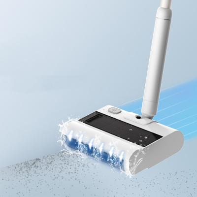 China Hotel Wet and Dry 1800mah Battery Floor Mop Hardwood Floor Grout Cleaning Vacuum Cleaner for Home for sale