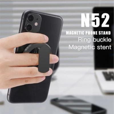 China Universal Mobile Phone Adjustable Grip Back Up Magnetic Sticker Finger Phone Ring Holder For iphone 12 13 for sale