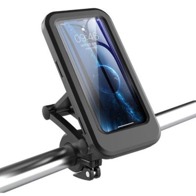 China Bike Magnetic Bag Holder Drop Proof Mobile Cell Phone Adjustable Outdoor Mount Waterproof Mount Holder for sale