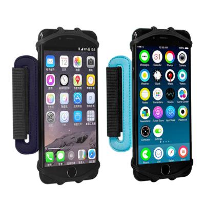 China 180 Adjustable Rotating Universal Sports Increasing Running Holder Cycling Armband Bracelet Phone For iPhone Samsung for sale