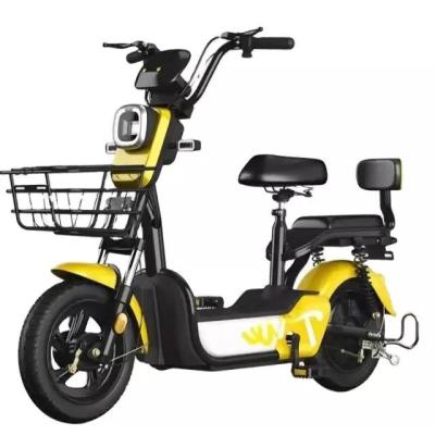 China 48V350W Motor City Electric Car Popular Classic Brushless Electric Scooter Women Factory Custom Battery Swapping Adult Bicycle for sale