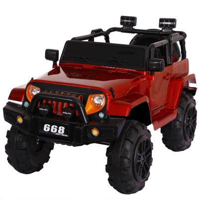 China Ride on Toy Children's Electric Vehicle Four-Wheel Baby Car Remote Control Male and Female Children's Toy Car Can Sit in a 4WD for sale