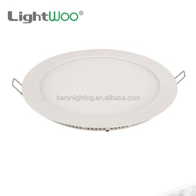 China Modern Zhongshan Dimmable Recessed Square Ultra Thin Round Price 12w 18w Ceiling Led Panel Light for sale