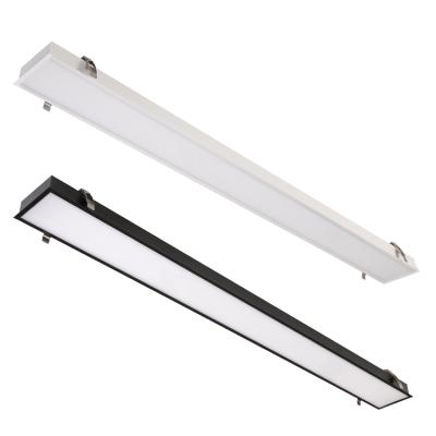 China Modern Light Fixture China Modern Aluminum Products Office Linear Recessed Ceiling Led Linear Light for sale