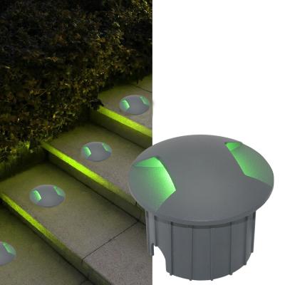 China Modern led garden lamps new products outdoor smd blue green ip65 led lights 3W garden led underground light for sale