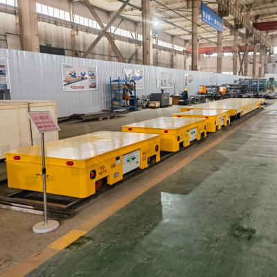 Κίνα Battery Powered Wireless Remote Control 10 Tons Steel Rail Transfer Cart προς πώληση