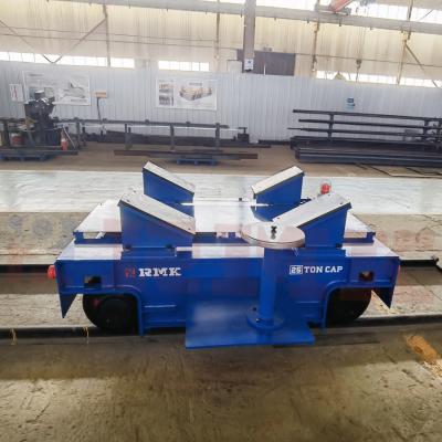 China Battery Powered Coil Transfer Cart 1-500 Ton Rail Transfer Cart en venta