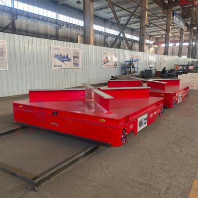 China 5T Coil Transfer Cart Factory Material Transport Coils And Rolls zu verkaufen