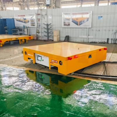 China Customized Curved Rail Automated Rail Electric Transport Cart à venda