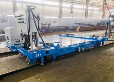 China Heavy Load 15 Tons Explosion Proof Automatic Industrial Rail Transfer Cart Te koop