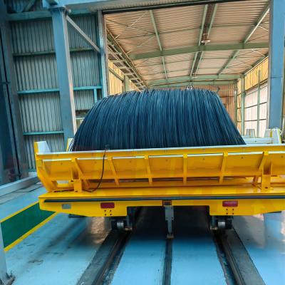 Cina 10 tonnellate di carrello automatizzato di trasferimento ferroviario con supporto a forma di V in vendita