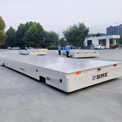 China Multi-Drive Battery Transport Cart With Omni Wheels In Various Industrial Fields for sale