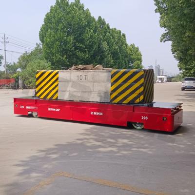 China 10 Tons Trackless Electric Transfer Cart Te koop