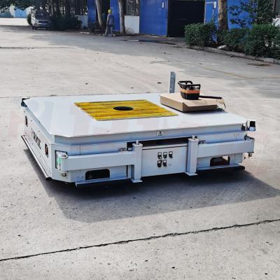 China Heavy Duty 2 Tons Omni Wheels Mold Battery Powered Transfer Trolley à venda