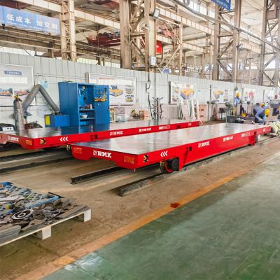 中国 Heavy Duty 10 Tons Remote Control Steel Plate Electric Transfer Cart 販売のため