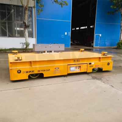 China Industrial Battery Transfer Cart 30 Tons Lifting Electric Transfer Cart for sale