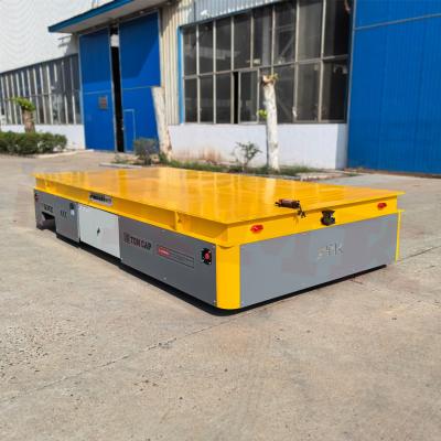 China 15 Tons Differential Steering Trackless Transport Cart en venta