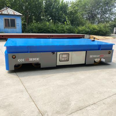 China Heavy Duty 35 Tons PLC Control Battery Powered Mold Transfer Cart for sale