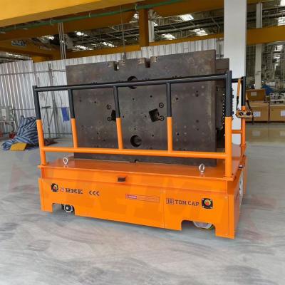 China Heavy Load Omni - Directional Mobile Trackless Transfer Cart Electric Industrial Transfer Cart en venta