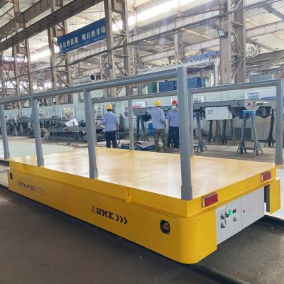 Κίνα Heavy Load 10 Tons Steel Plate Remote Control Electric Transfer Cart προς πώληση