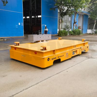 China Omnidirectional Transfer Carts With Omni-Wheels Heavy Load Transporter en venta