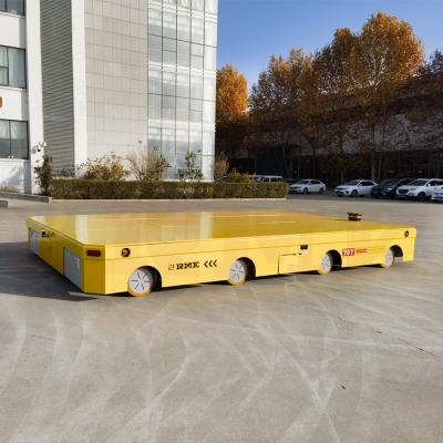 中国 70 Tons Omnidirectional Mobile Steering Wheel Electric Transfer Cart 販売のため