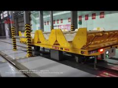 Remarkable Automated Rail transfer trolley - RGV Transport cart