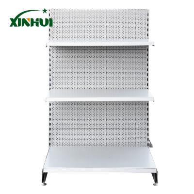 China Double Sided Doublt Sides Metal Display Supermarket Shelf and Gondola Shelf Made in China for sale