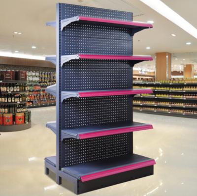 China Factory manufacturer supermarket shop display stand /supermarket shelf single side gondola shelf for sale