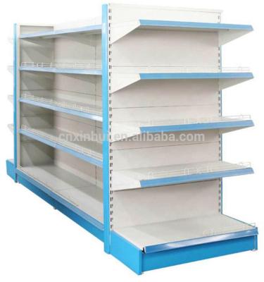 China 2019 Best Selling Double Sided Gondola Shelf Grocery Shelves / Supermarket Shelf Display Rack for sale