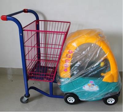 China Unveiling OEM Supply Car Colorful Kids Plastic Revolving Shopping Trolley Shopping Trolley Shopping Trolley for sale