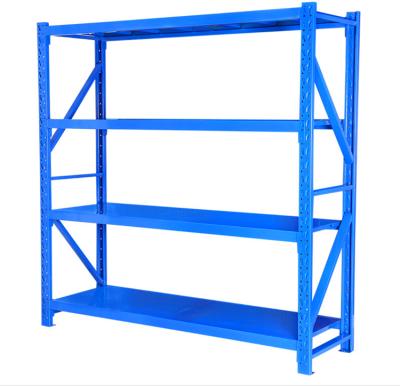 China Corrosion Protection 100~200 Kg Capacity / Layer Warehouse Storage Racks Light Duty for sale