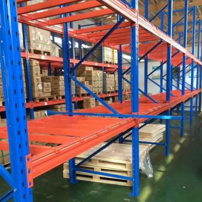 China Heavy Duty Corrosion Protection Metal Warehouse Storage Rack Customized Shelves And Loading Capacity At Factory Price for sale