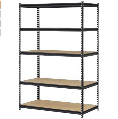 China Durable Top Quality Black Household Goods Storage Rack / Shelving Warehouse Rack for sale