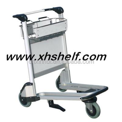 China Aluminum Stainless Steel/Hot Selling Tools 2016/Airport Luggage Trolley Hotel Luggage Cart Airport Trolley for sale