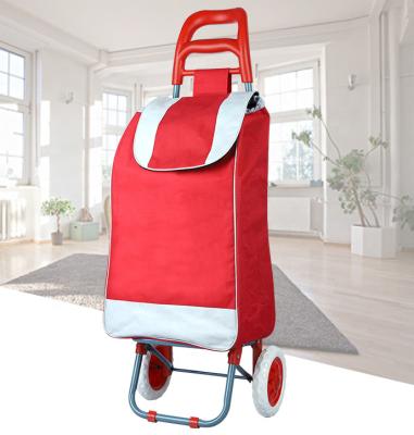 China Eco - Friendly Portable Shopping Trolley Shopping Trolley Bag With Wheels For Wholesale for sale