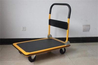 China 2016 Hot Selling Hand Cart Metal Platform Hand Cart for sale