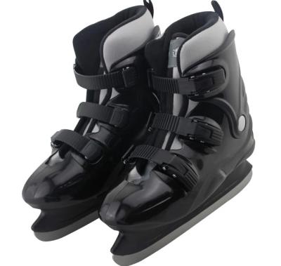 China 2020 HOT SALE pp and classy special fixed size ice skating shoes for rental rink and ice hockey skates for sale