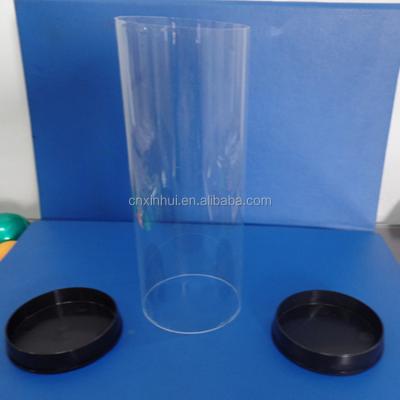 China Crafts around clear PVC acrylic pipe or clear polycarbonate plastic tube for sale